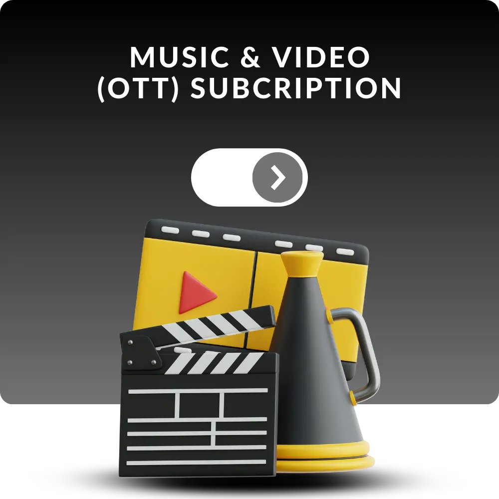 Music & Video (OTT) Subcription